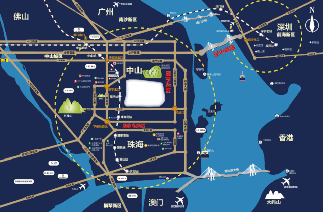 深珠通道规划落实!领秀海尽享双桥利好？！(图14)